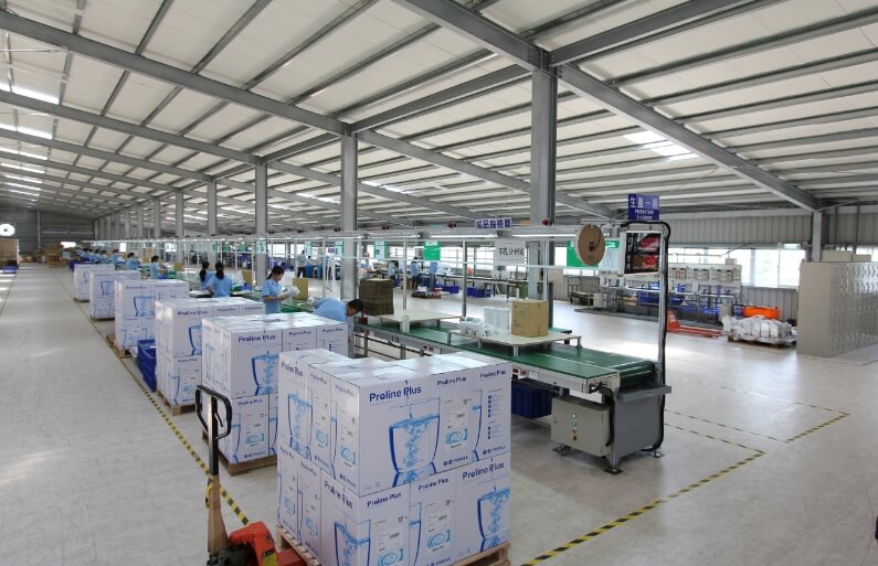 Puricom Taiwan - Assembly line